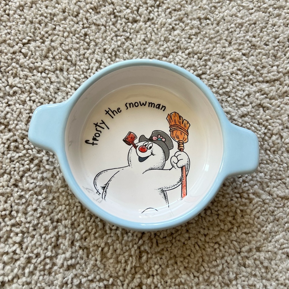 Rae Dunn Frosty Ceramic Dish